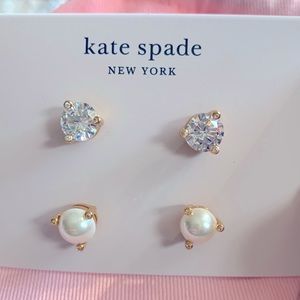 Kate Spade “Rise and Shine” 2-Stud Earring Set